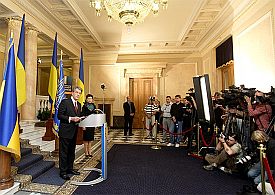 Ющенко під час звернення до нації. Фото прес-служби президента